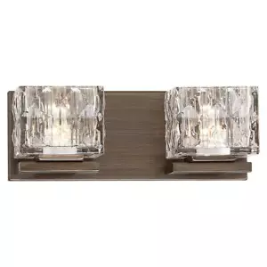 Good Lumens 70002 75-Watt Equivalent Metallic Bronze Integrated LED Bath Light - Picture 1 of 2