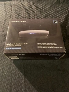Medialink MWN-WAPR300N 300 Mbps 4-Port 10/100 Wireless N Router - Picture 1 of 5