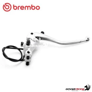 Pompa freno anteriore radiale Brembo silver PR 18x19 con leva argento regolabile - Bild 1 von 10