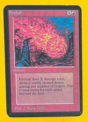 MTG FIREBALL Alpha (OldManMTG 008-138) - Image 1 of 4