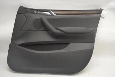 BMW X4 2015-2018 panel de puerta del lado del pasajero delantero derecho cubierta negra OEM Foto 1 de 4