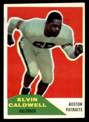1960 Fleer Football #120 Elvin Caldwell EX/MT - Image 1 of 2