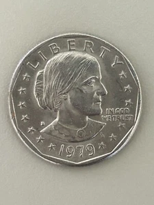 1979 Susan B Anthony Liberty FG - Frank Gasparro Rare ONE DOLLAR U.S. Münze - Bild 1 von 18