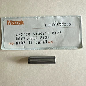 Mazak A10F08x0250 Dowel Pin w/t Female - 8x25 - 25mm x 8mm - # 4980 - Picture 1 of 1