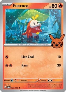 Pokemon Trick or Trade BOOster 2024 Fuecoco 023/182 - Picture 1 of 3