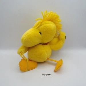 Snoopy Peanuts Woodstock C0508 Nakajima Button Strap Plush 6" Toy Doll Japan - Picture 1 of 8