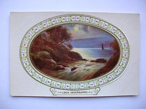 Loch Invergarry postcard - Near Fort Augustus, Drumnadrochit, Loch Ness etc. - Picture 1 of 2