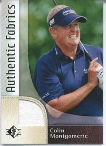 2014 Oberdeck SP Golf AUTHENTISCHE STSTOFFE COLIN MONTGOMERIE Shirt Masters offen - Bild 1 von 1
