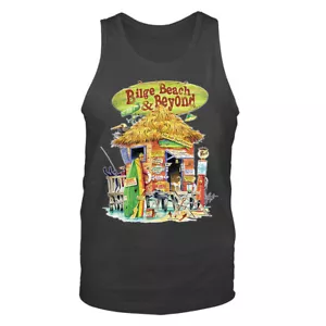 BILGE BEACH Lustiger Witz Humor Humorvolle Grafik Neuheit Tanktop - Bild 1 von 8