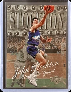 John Stockton - 1998-99 Skybox Metal Universe Basketball #45 - Bild 1 von 1