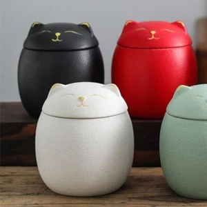 Pet Urn Memorial Jar Cremation Urn For Ashes Small Dog Cat Pet MemorialKeepsakeღ - Picture 1 of 16