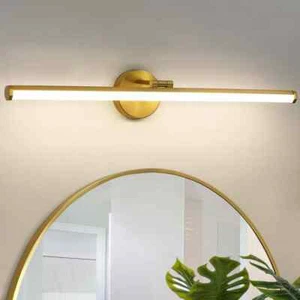 KAISITE Gold LED Vanity Light Bar 24-Watt Rotatable Bathroom Light Fixture - Picture 1 of 5