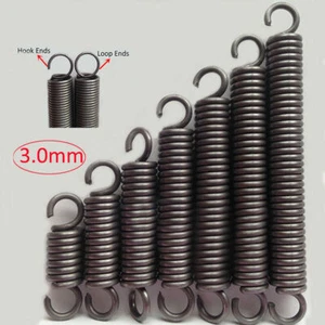 Wire Dia 3.0mm Expanding Springs Extension Tension Spring OD 16-20mm L 50-500mm - Picture 1 of 6