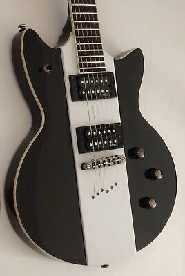  Adam Black Orion Series Fantastic Double Cut Away Electric Guitar with Gig bag 