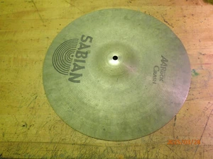 OLDER SABIAN AA ROCK 16" CRASH CYMBAL FOR DRUM SET - Picture 1 of 20