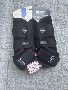 Le Mieux Pro Sport Ultra Support Boots Black, Medium. - Picture 1 of 3
