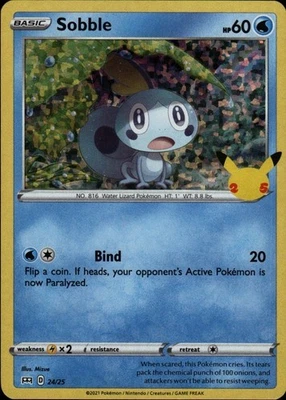 Sobble - SWSH003 Promo SWSH: Sword & Shield Promo Cards SWSH003 NM - Image 1 of 2