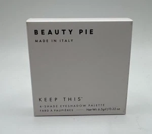 Beauty Pie KEEP THIS PALETA DE SOMBRAS DE OJOS DE 4 TONOS ~ CIRUELA AHUMADA ~ 6,5 g / 0,22 OZ - Imagen 1 de 5
