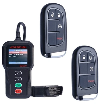 Mando a distancia para Dodge Ram 1500 2500 3500 Prox 2013 2014 2015 2016 2017 Foto 1 de 4