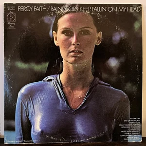 PERCY FAITH - Raindrops Keep Fallin' (Cheesecake) -  12" Vinyl Record LP - VG+ - Picture 1 of 3
