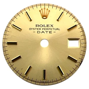 Genuine Rolex Oyster Perpetual Date 26mm Dial Champagne Gold 6917 - Picture 1 of 4