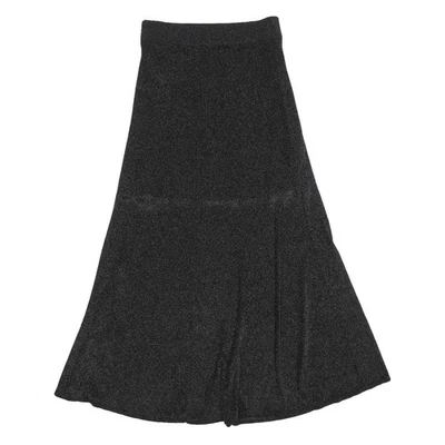 COS Womens Black Flare Midi Polyester Blend Skirt Size S Elegant Stretch - Image 1 of 4