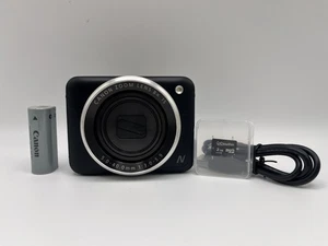 【MINT】Canon PowerShot N2 Black 16.1 MP Wi-Fi enabled Digital Camera From JAPAN - Picture 1 of 8