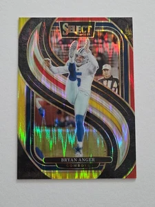2024 Panini Select Premier Level Bryan Anger #141 Red Yellow Shock Prizm - Bild 1 von 10