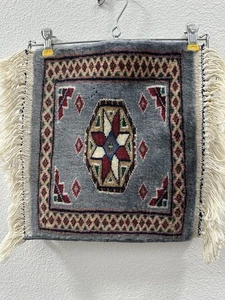 Mini BOKHARA GEBETSTEPPICH Teppich Turkmenisch Wolle Religiös Klein - Bild 1 von 10