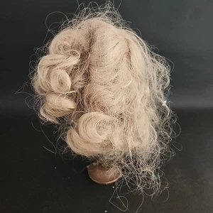 Puppenperücke 100% Kunstfaser blonde Locken Größe 11 Made in USA - Bild 1 von 7