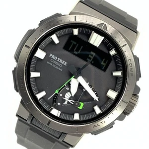 OROLOGIO CASIO PRO TREK PRW-70Y-1JF LINEA MULTIFIELD QUARZO NERO UOMO - Foto 1 di 9