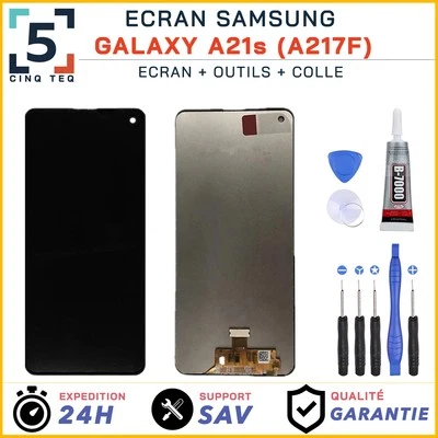 CINQ TEQ Ecran LCD remplacement pour Samsung Galaxy A21S A217 SM-A217F +Kit