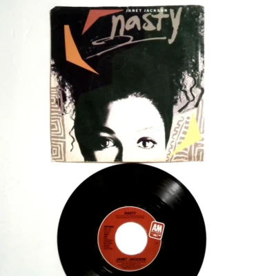 Janet Jackson - Nasty /You'll Never Fine - 80s Dance Pop 7" Vinyl 45 Pic Sleeve Foto 1 de 4