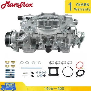 New 1406 Carburetor For Edelbrock Performer 600 CFM 4 BBL Electric Choke - Picture 1 of 13
