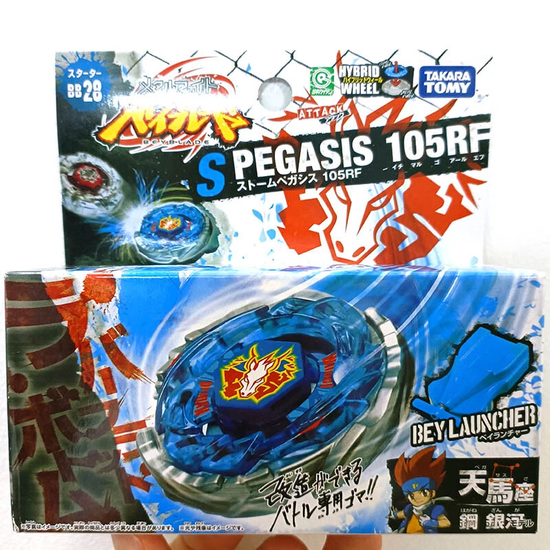 Beyblade BB-28 starter storm Pegasis 105RF Takara Tomy Japan