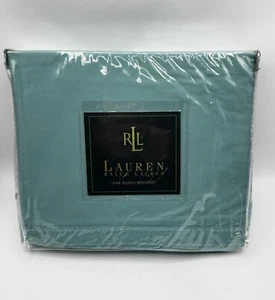 Ralph Lauren High Desert Turquoise Queen Bedskirt Vintage Brand New in Package - Picture 1 of 8