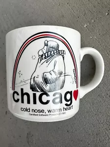 Chicago Guindon Certified Software Products 1982 Coffee Mug Cup Cold Nose - Picture 1 of 8