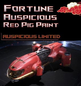 Star Citizen - FORTUNE AUSPICIOUS RED PIG PAINT LIMITED - Picture 1 of 1