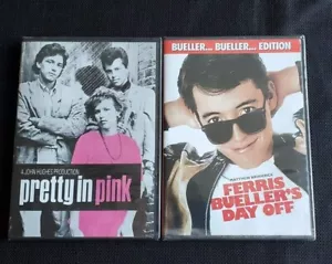 PRETTY IN PINK+FERRIS BUELLER'S DAY OFF DVD BRAND NEW/SEALED +FREE SHIP #Comedy - Picture 1 of 2