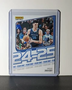 Zach Edey Rookie Card 2024-25 Panini Year One #9 Memphis Grizzlies 1/613 - Picture 1 of 2