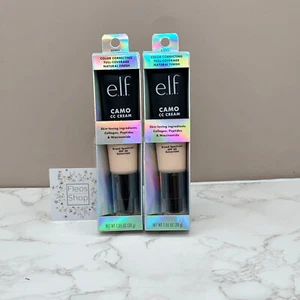 ELF Camo CC Cream 100 W FAIR - 2 pack - Fullsize & Authentic - Picture 1 of 5