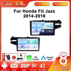 For HONDA FIT JAZZ 2014-2018 Car Radio CarPlay Android GPS Stereo Player Screen - Picture 1 of 32