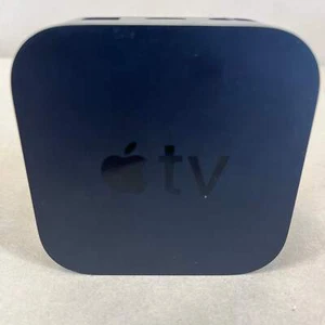 Apple TV 4K 1. Gen Schwarz A1842 - Bild 1 von 7