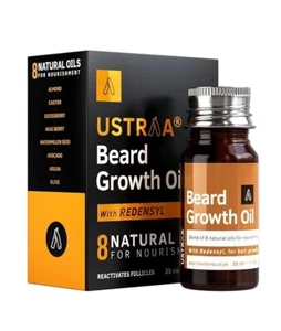 Ustraa Beard Growth Oil - 35ml - More Beard Growth, With Redensyl, 8 Natural Oil - Picture 1 of 1