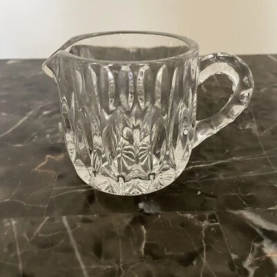 Vintage Creamer Gorham Crystal Althea Cut Substituição em excelente estado usado  - Imagem 1 de 4