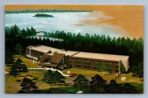 Postkarte Vintage Radisson Inn Grand Portage Minnesota Hotel Motel Unterkunft - Bild 1 von 2
