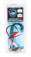 Tackle Tactics TT Headlockz HD Jig Head 1/4 oz 8/0 3/pack (3450)