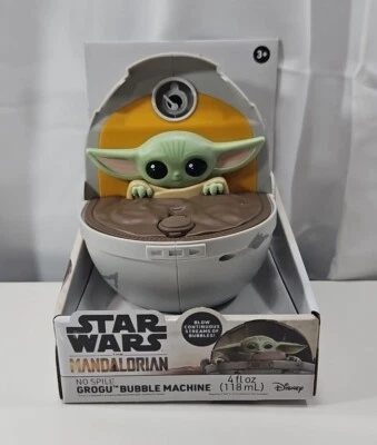 Star Wars The Mandalorian Grogu Baby Yoda Máquina de Burbujas El Niño Burbujas Nuevo Foto 1 de 4