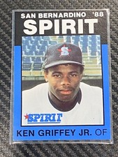 Ken Griffey Jr 1988 San Bernardino Spirit #1 Rookie RC