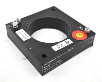 WESTINGHOUSE 179C768G01 179C768G02 GROUND CURRENT FAULT MONITOR SENSOR 5-60 AMPS - Image 1 of 4